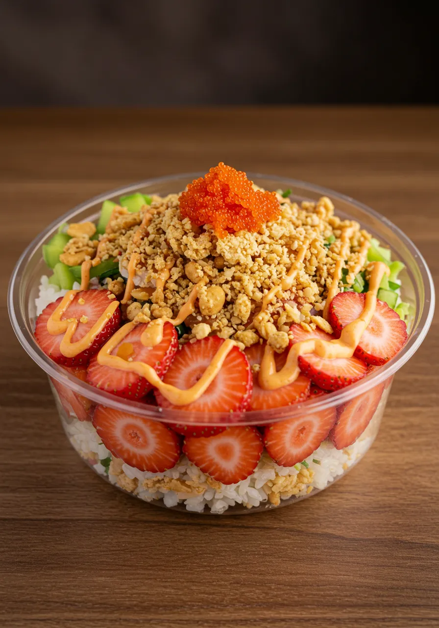 Strawberry Crunch Poke - tertiary view